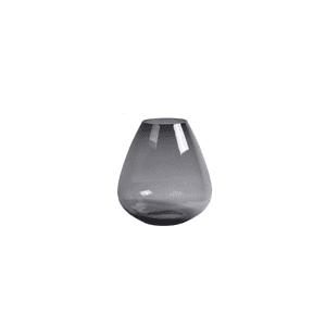 Tasmanische Vase rauchig schwarz