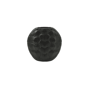 turtle vaas zwart