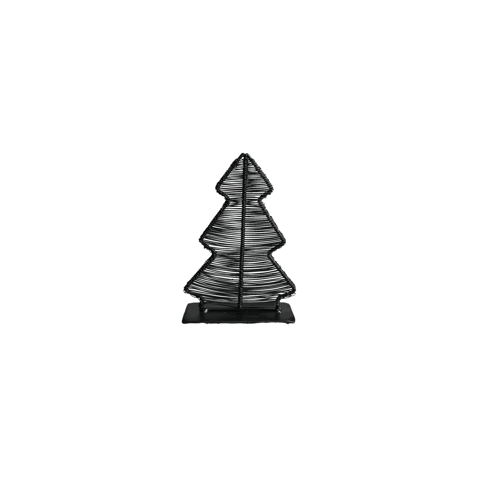 Kerstboom draad zwart