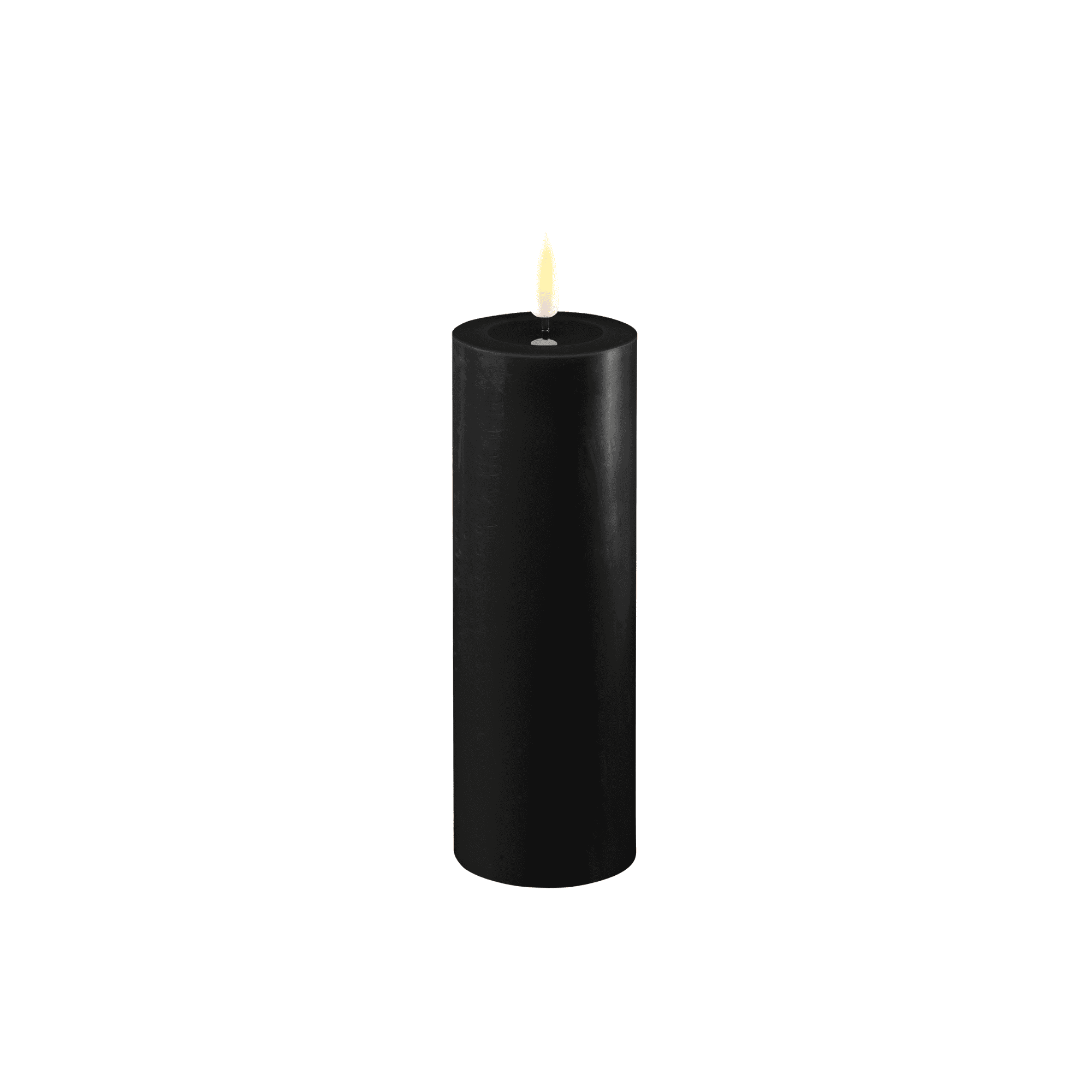 Deluxe Homeart LED Kerze schwarz L