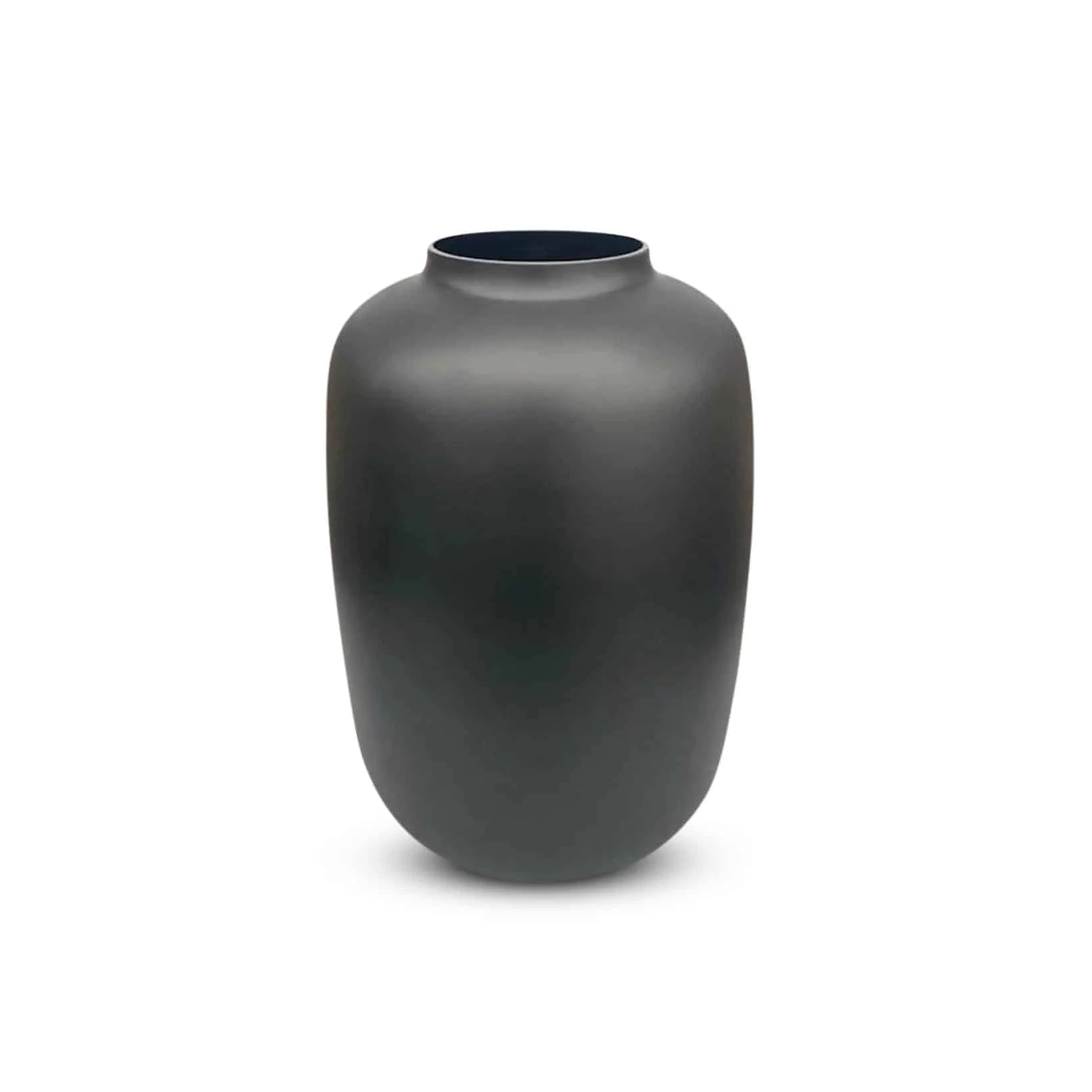 Artische schwarze Vase