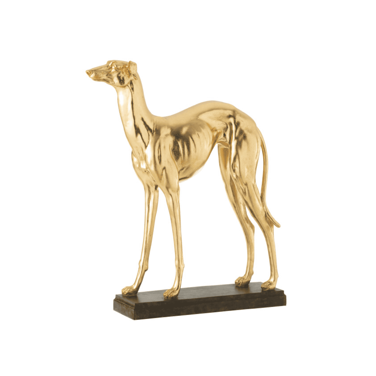 Ornament Windhund gold XL J-Line