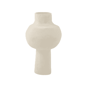 Vase Papiermaché-Kugel