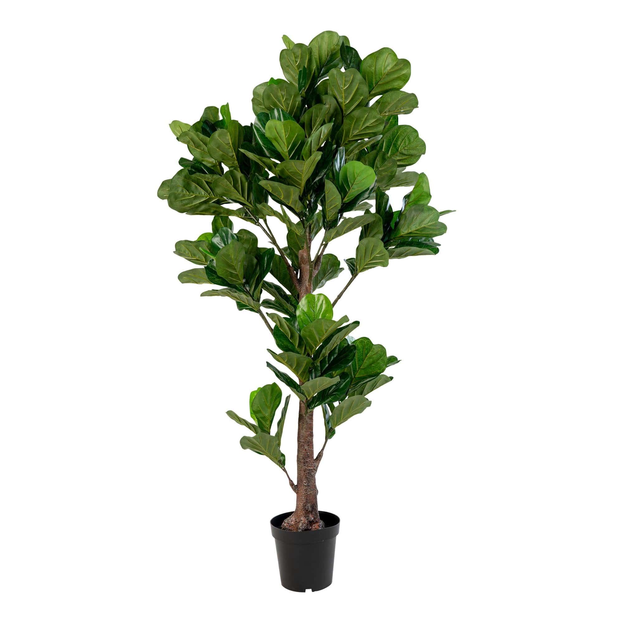 Kunst Vioolbladplant in pot van 190 cm